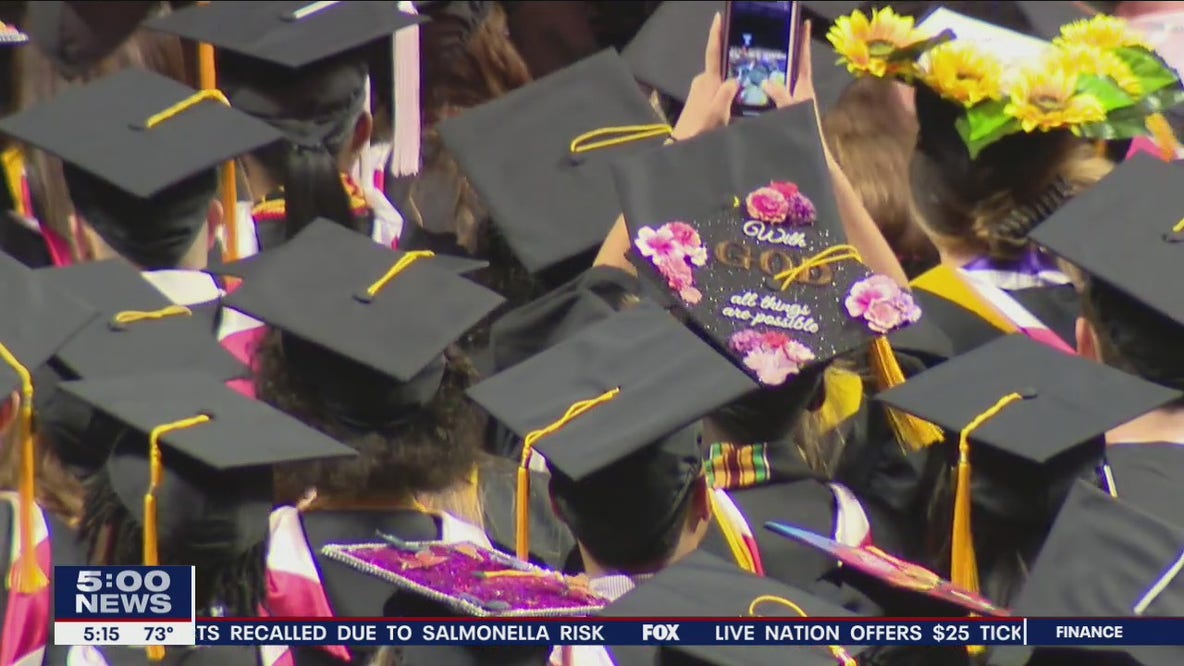 Temple University students graduate in first in-person ceremony since 2019